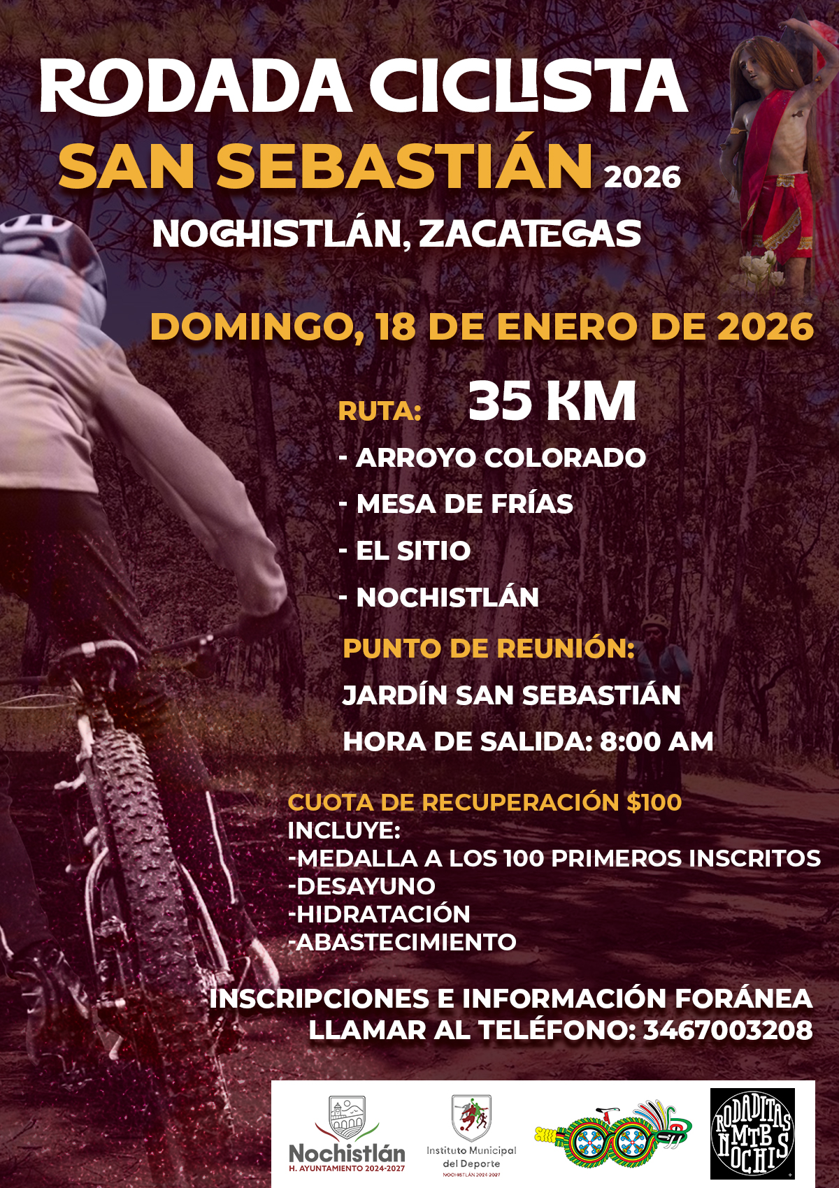 Rodada Ciclista “San Sebastián” 2026