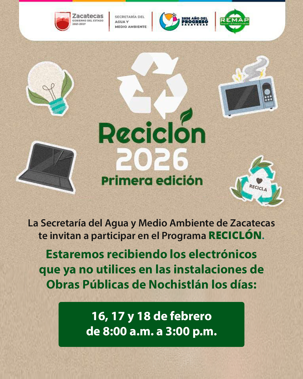 Primer Reciclaton 2026