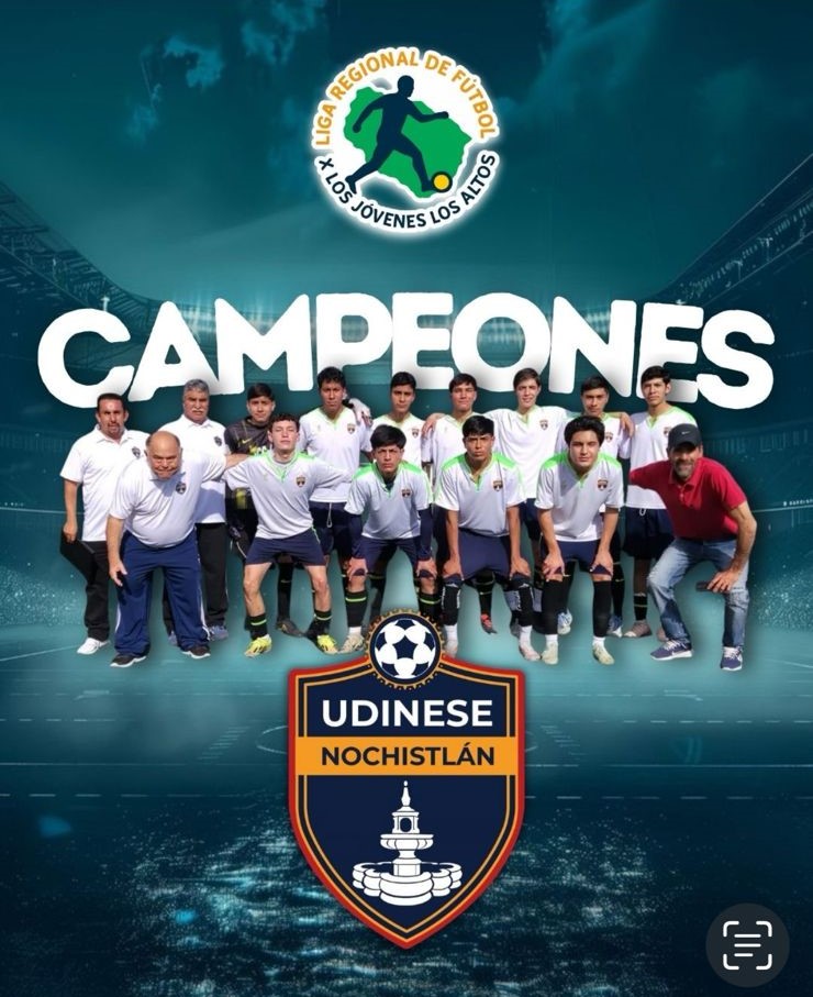 UDINESE campeón de Liga X de los altos