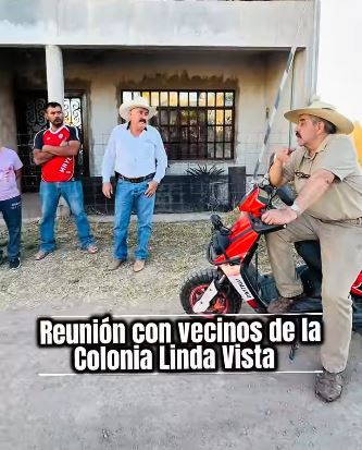 Charlamos con vecinos de Linda Vista