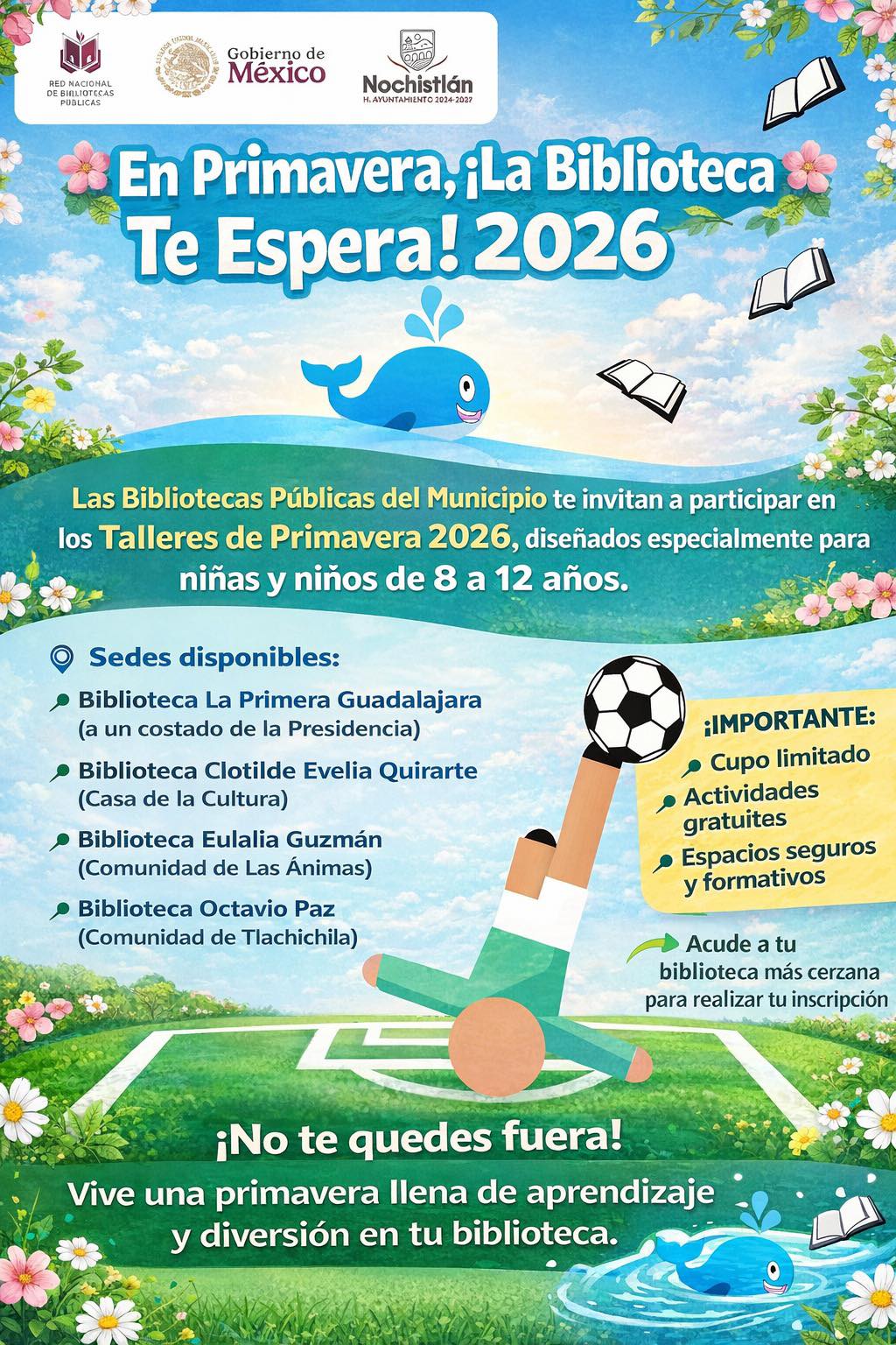  En Primavera, ¡La Biblioteca Te Espera! 2026