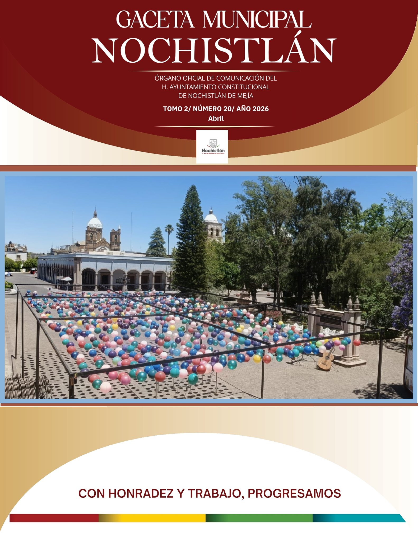 Gaceta Municipal, No. 20, Abril 2026
