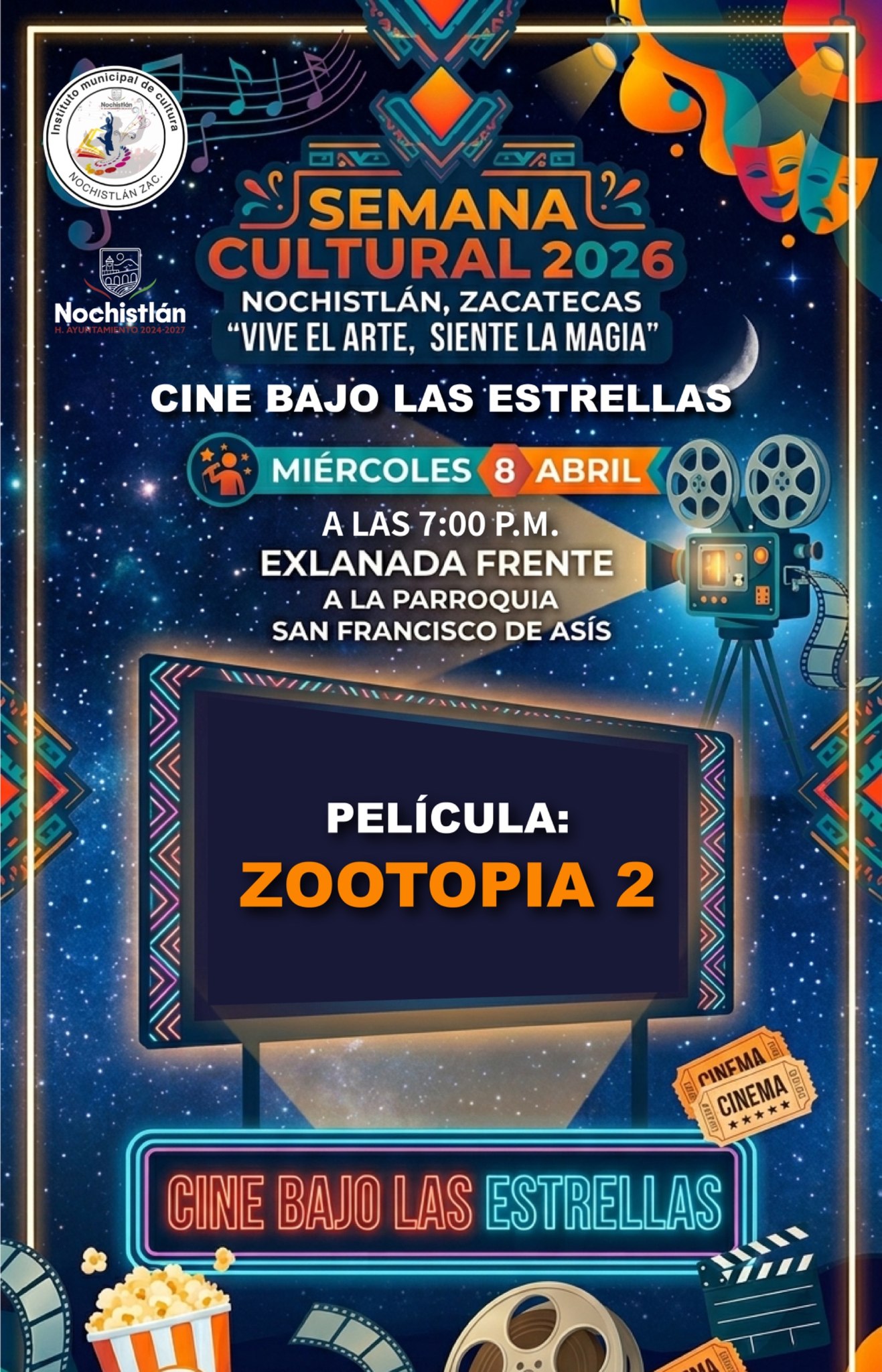 Cine Bajo Las Estrellas Cultural