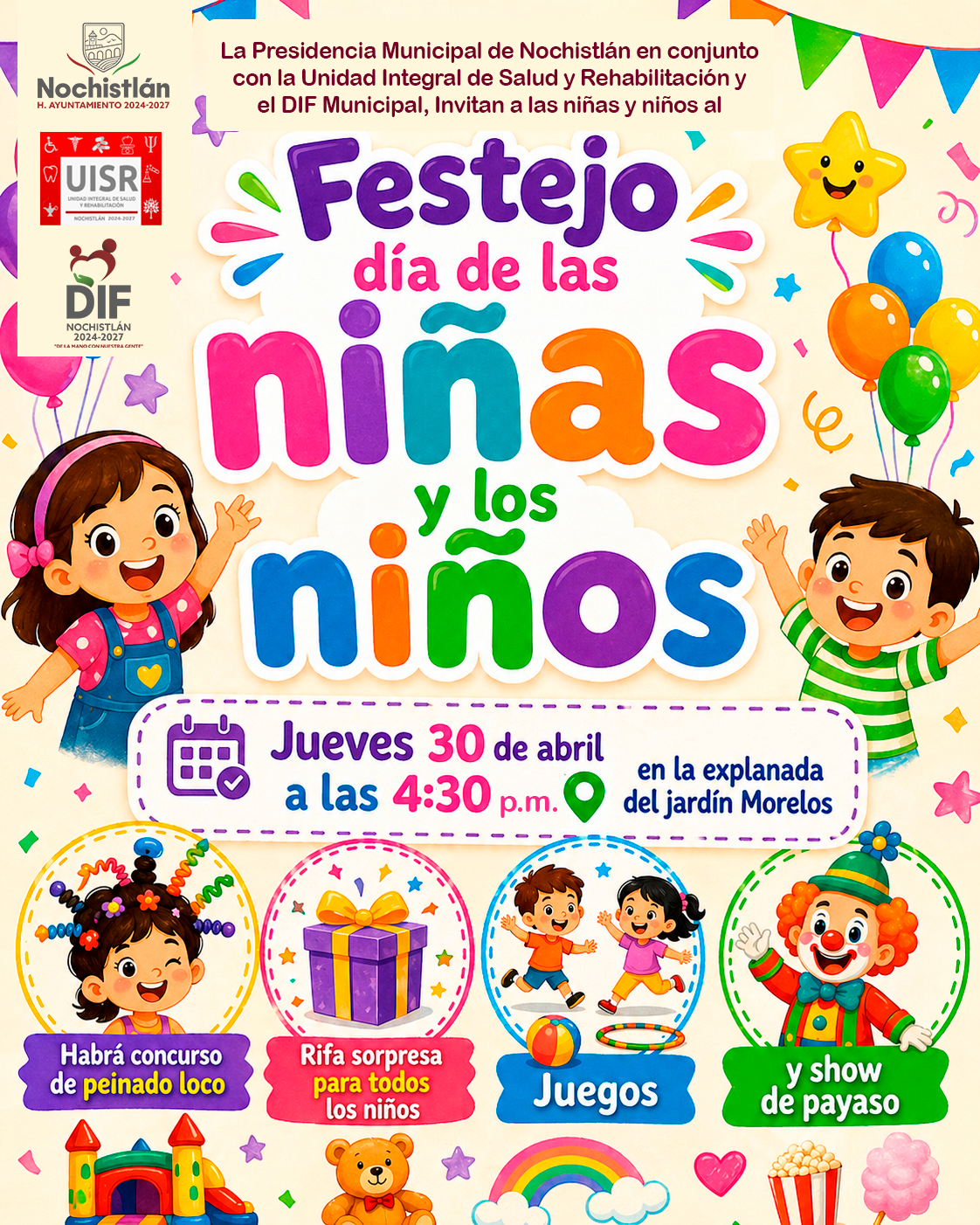 Festejemso a nuestros niños y niñas
