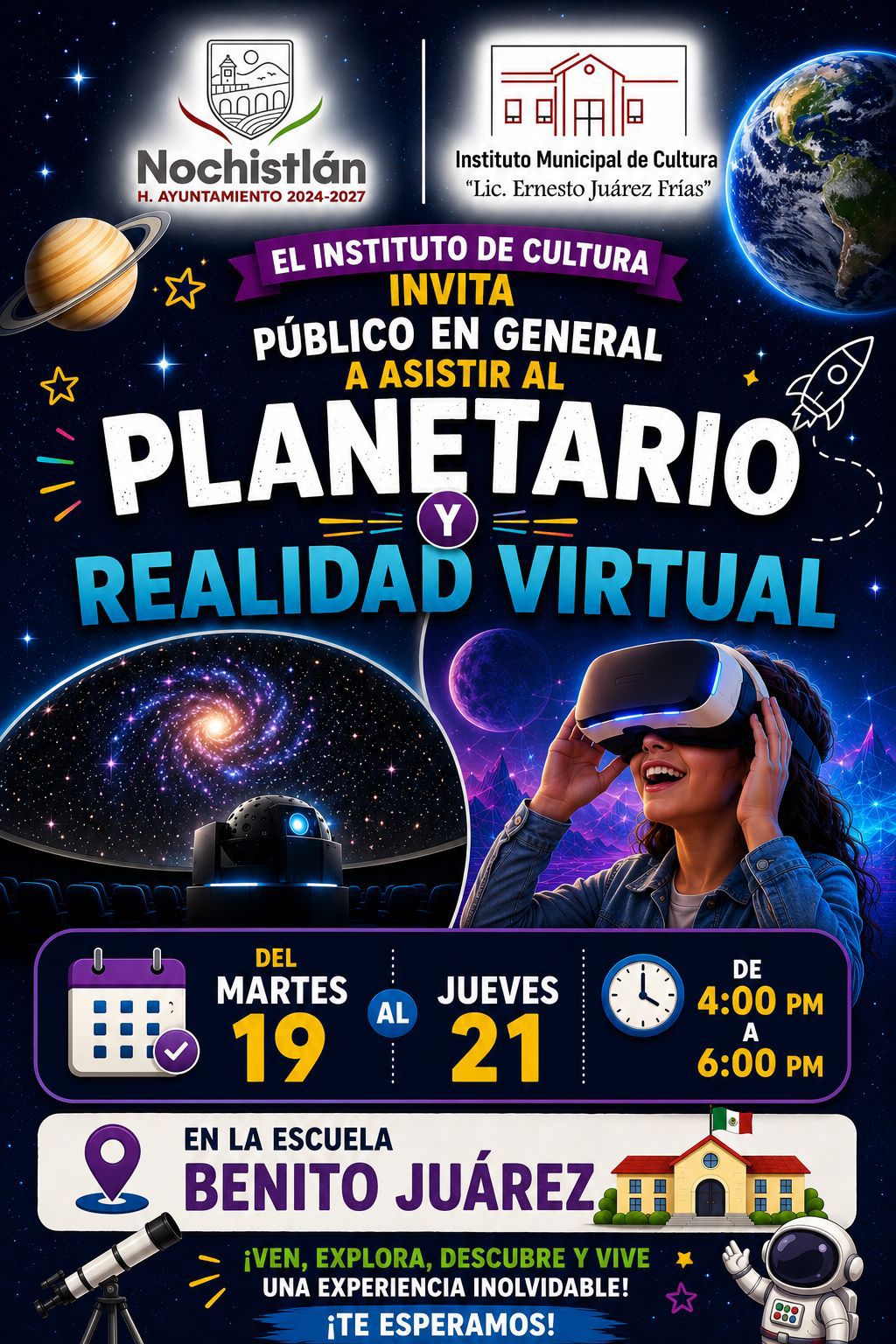 Planetario y Realidad Virtual