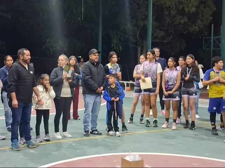 Gran cierre de la Liga Juvenil de Basquetbol en Nochistlán