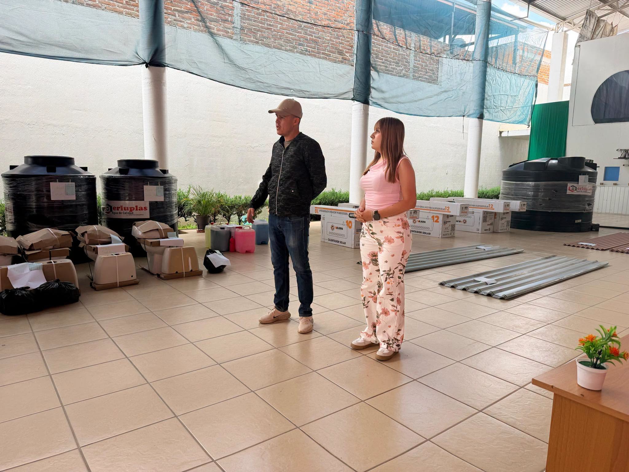 Entrega de productos para el hogar en el CDC