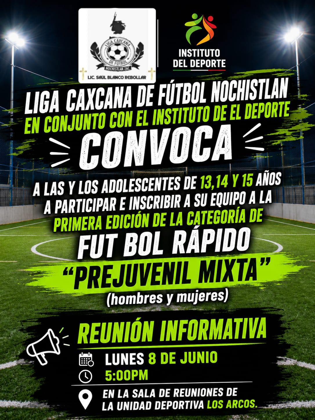 Futbol Rápido Prejuvenil mixto