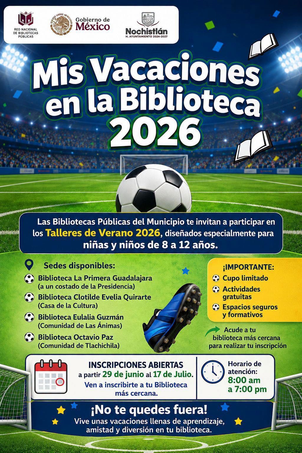 ¡Este verano, la mejor aventura comienza en tu biblioteca!