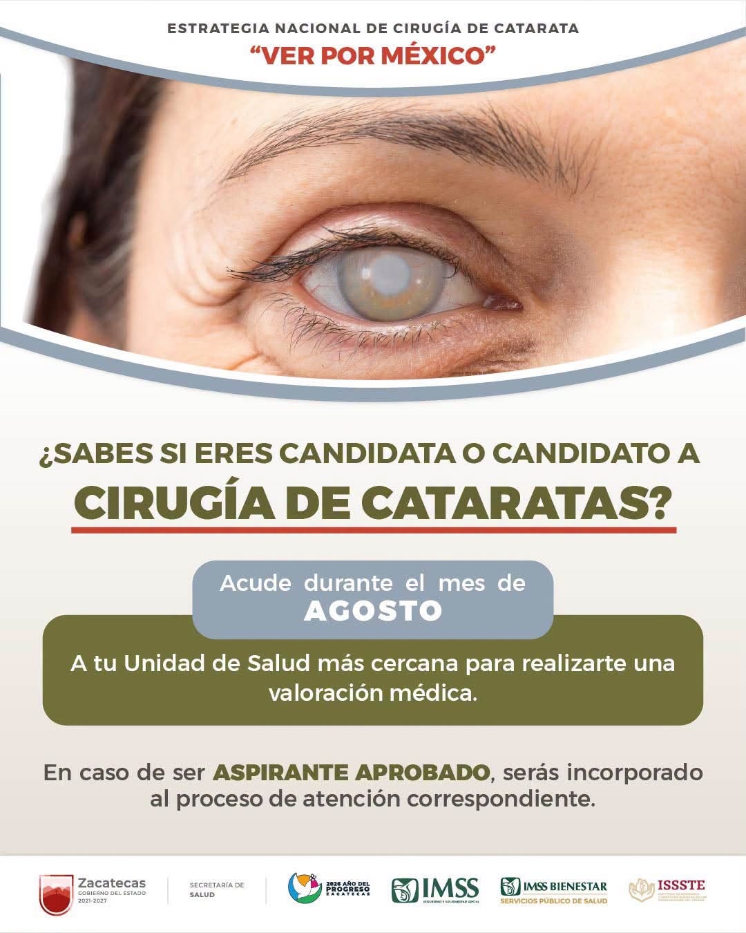 ¿Presentas visión borrosa o te han diagnosticado cataratas?