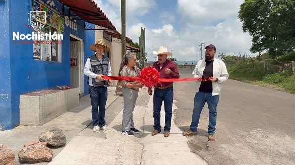 Entrega de ramal de drenaje en crucero a la presa de Las Tuzas