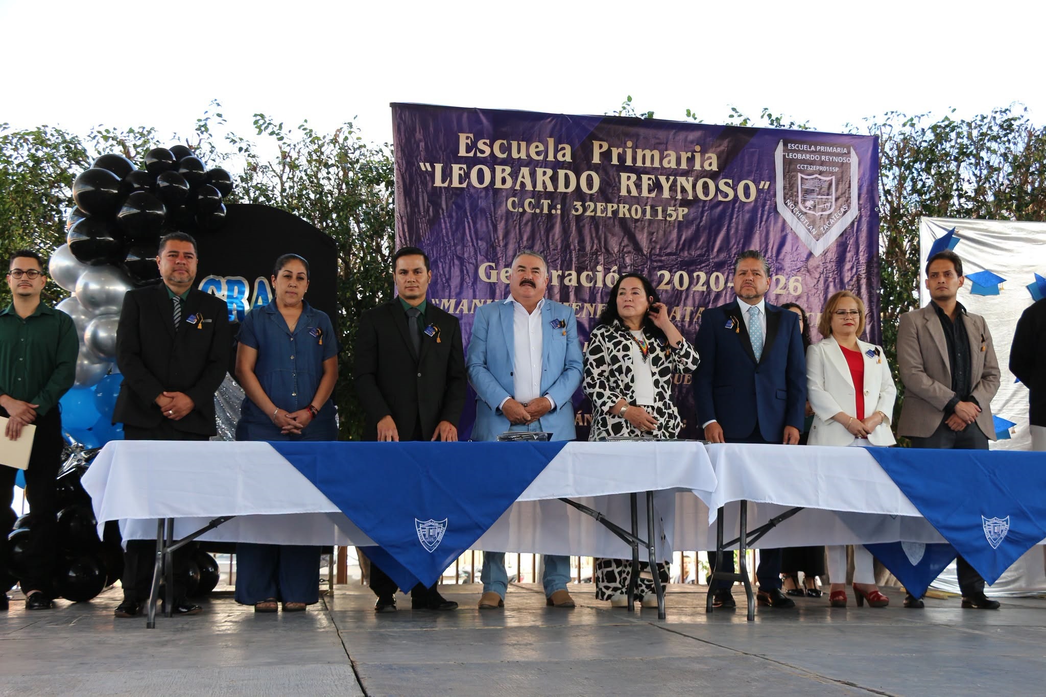 Graduación de la primaria Leobardo Reinoso