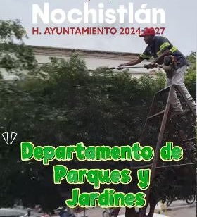 El jardín Morelos listo para la visita de los ausentes
