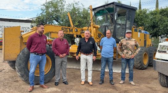 Inicia la rehabilitación de caminos rurales