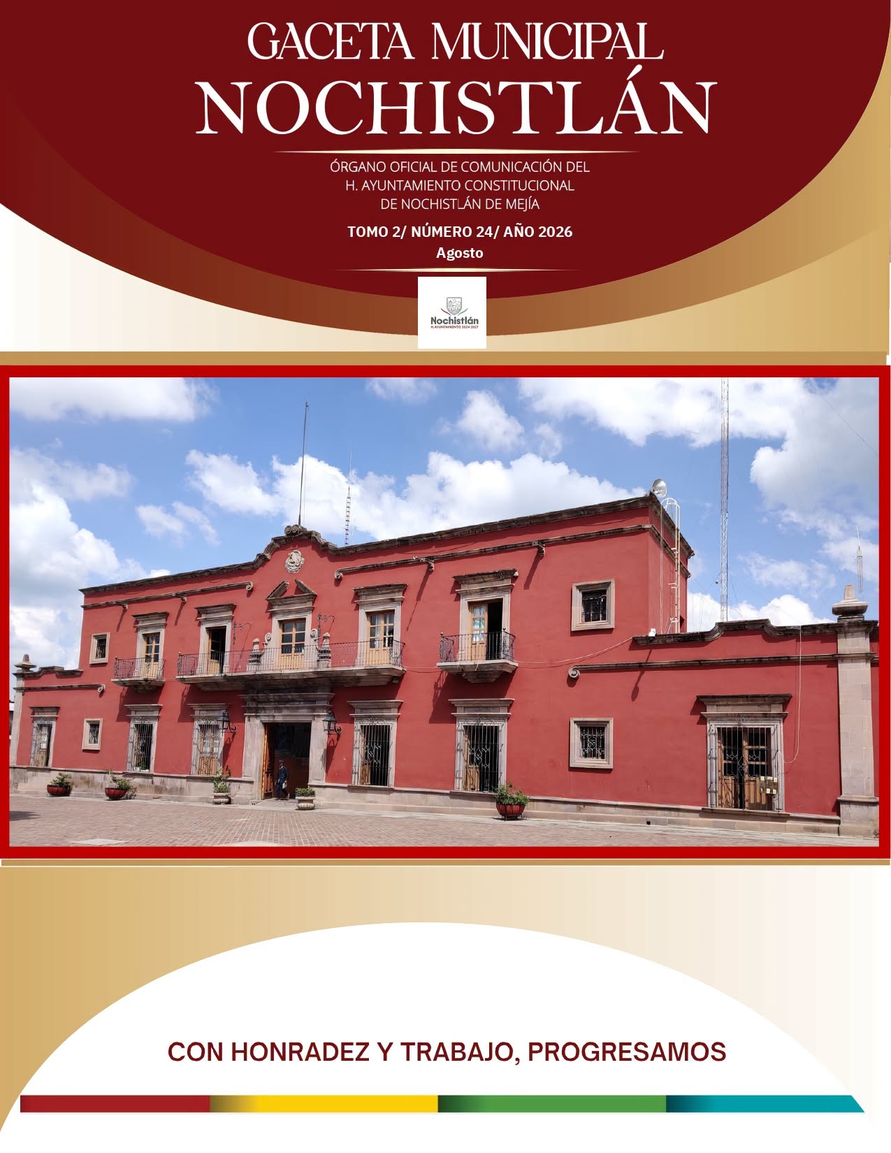 Gaceta Municipal, No. 24, Agosto 2026