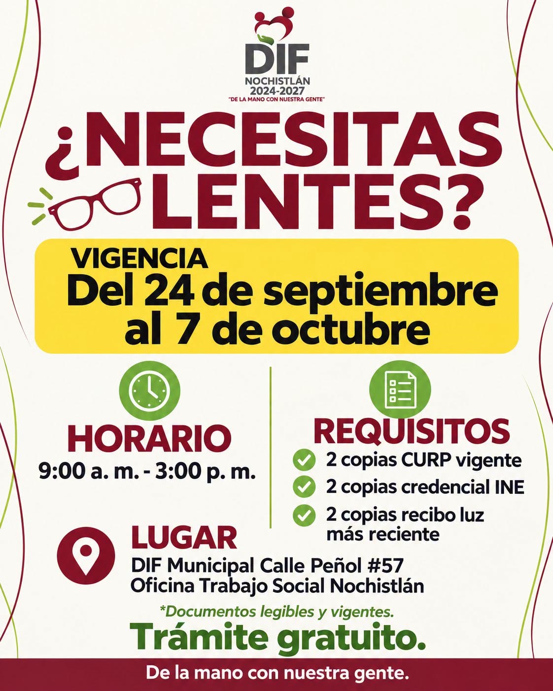 ¿Necesitas Lentes?
