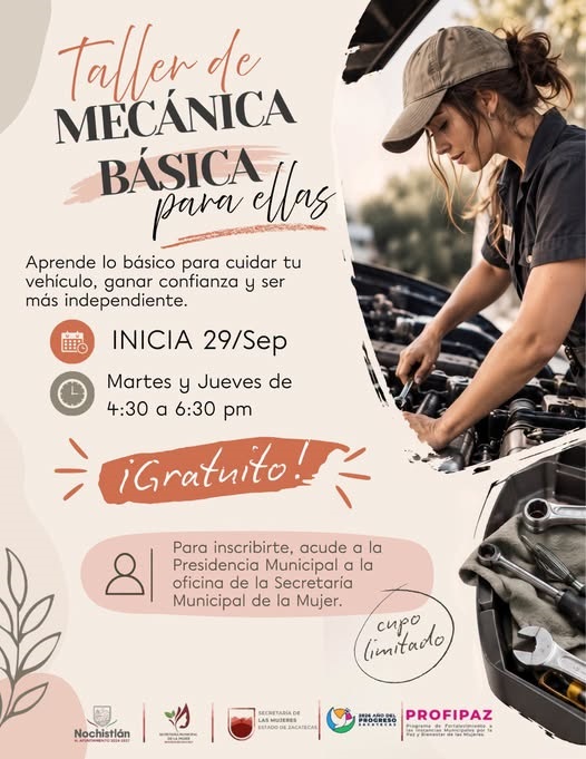 Taller de Mecánica Básica para Ellas