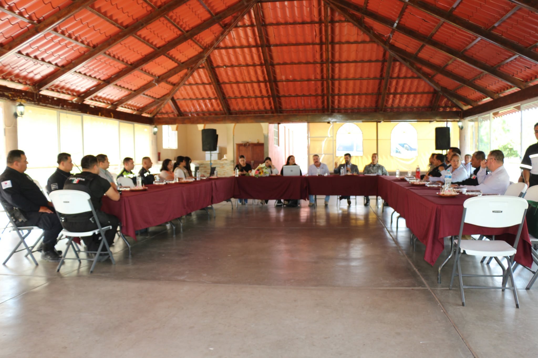 Sede de la reunión de la Mesa de Construcción de Paz