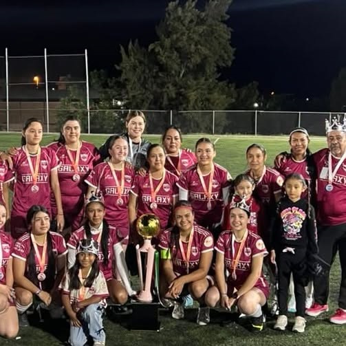 Equipo Galaxy Campeón De La Liga Femenil