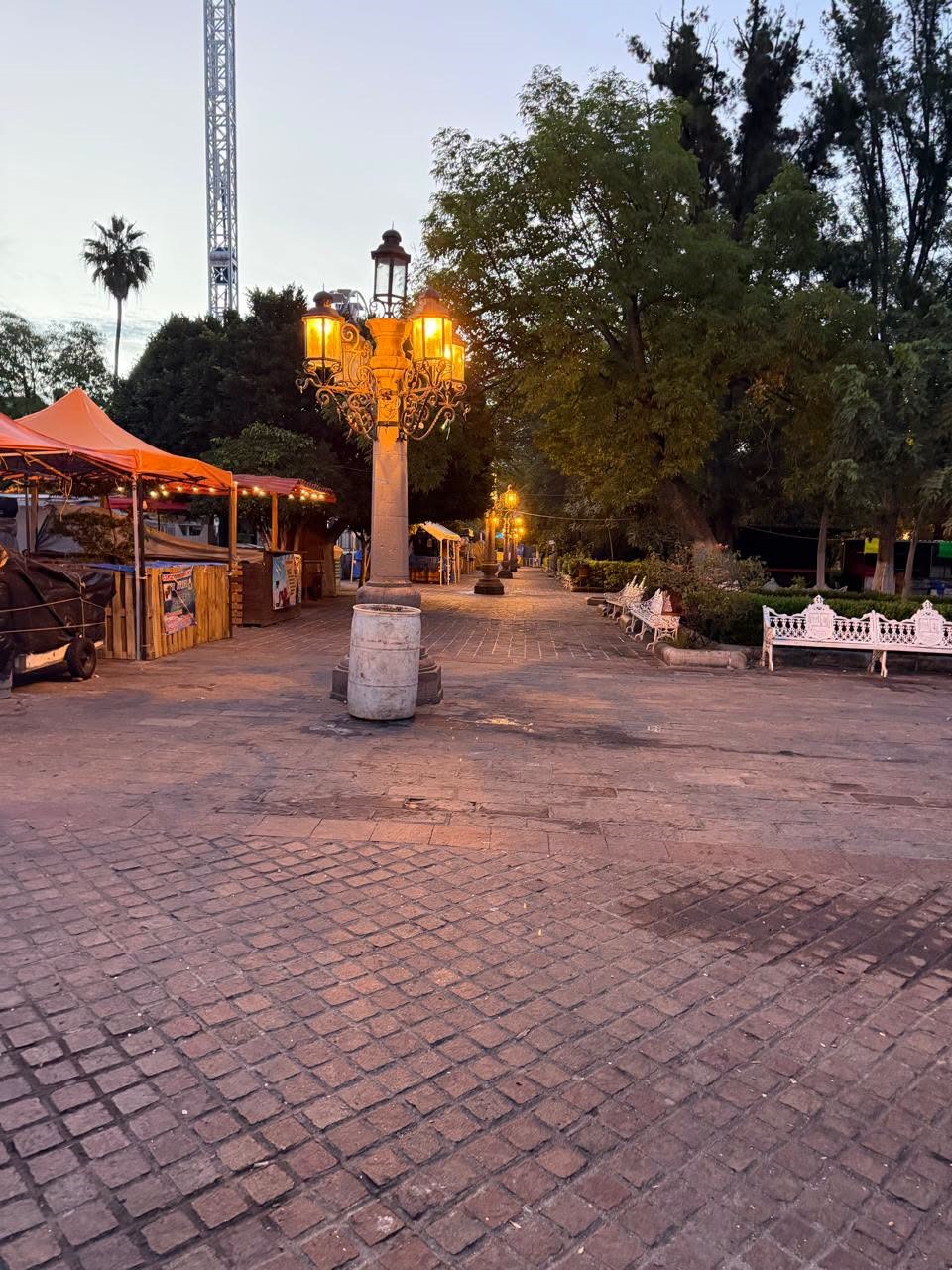 Aseo Publico hace que nuestras fiestas luzcan.