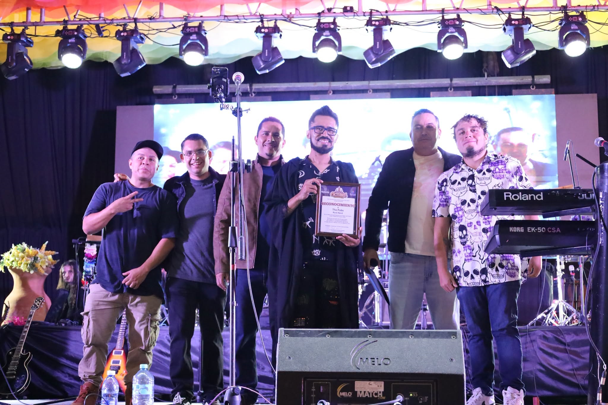 Noche de rock en las Fiestas de Octubre