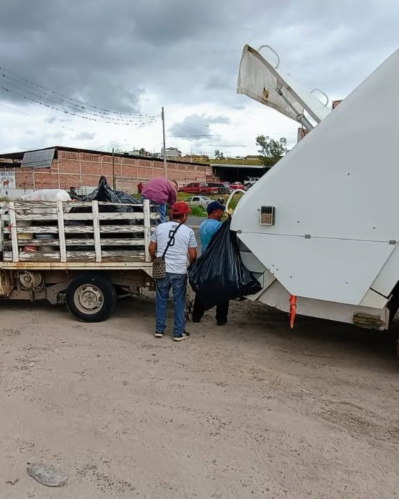 Limpieza en Toyahua de Abajo