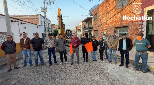 Rehabilitación de tramo de calle Hidalgo